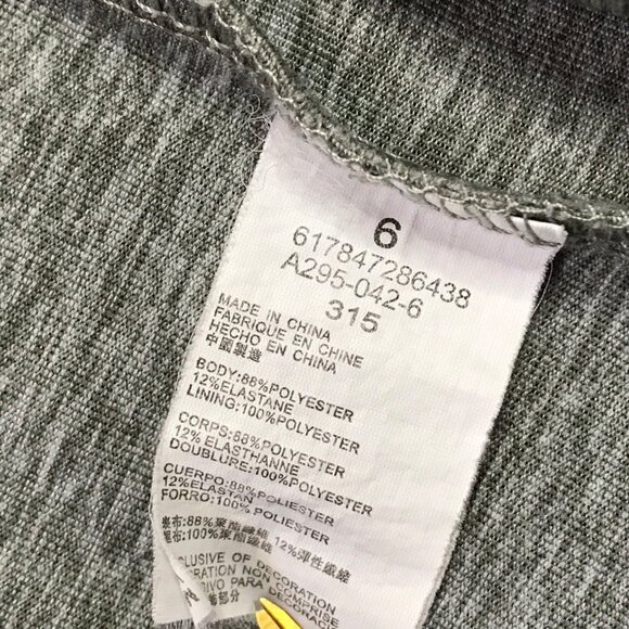 Nike Dri-Fit Lightweight Full Zip Jacket Girls Size 6 Gray, Pink Zipper Pockets - Picture 5 of 13
